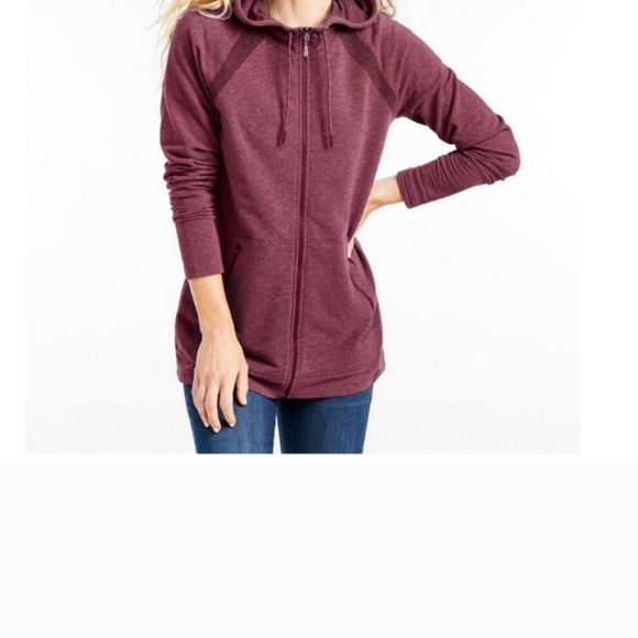 L.L Bean Women's Full-Zip Hoodie Size S Reg - Picture 15 of 15